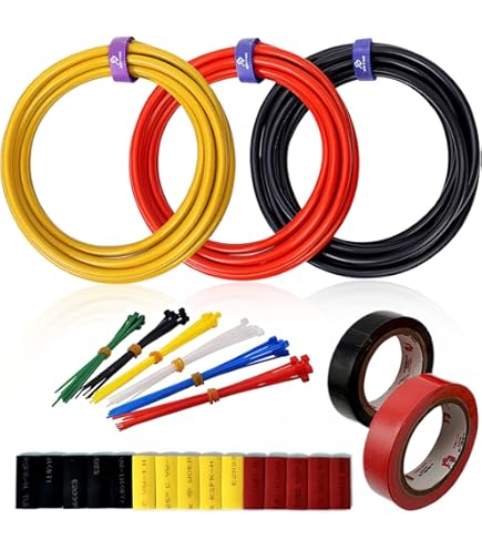 Electrical Wires and Switches for Construction